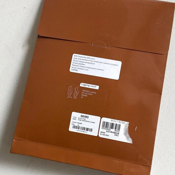 SKIMS Barely There Shape wear Leggings Bronze 4X - Picture 5 of 6